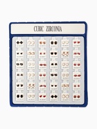 Серьги пусеты в коробке QF «Адель», 36 пар, цвет МИКС в золоте  (артикул 10218395)  большой выбор товаров оптом и в розницу по низким ценам с доставкой