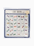 Серьги пусеты в коробке QF «Натурель», 36 пар, цвет МИКС в чернёном серебре 10218397