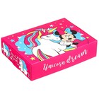 Подарочный набор для девочки, 6 предметов, Минни Маус и Единорог - фото 26172868