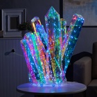 Светодиодная фигура «Кристаллы» 60 × 60 × 20 см, пластик, 220 В, свечение белое - фото 2198320