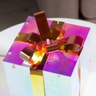 Светодиодная фигура «Подарок» 16 × 16 × 16 см, пластик, 220 В, свечение белое - Фото 3