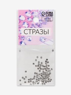 Стразы «Усечённый конус», стеклянные, d=1.8 мм, 100 шт., цвет серебряный - Фото 4