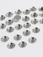 Стразы «Усечённый конус», стеклянные, d=4.8 мм, 100 шт., цвет серебряный - Фото 3