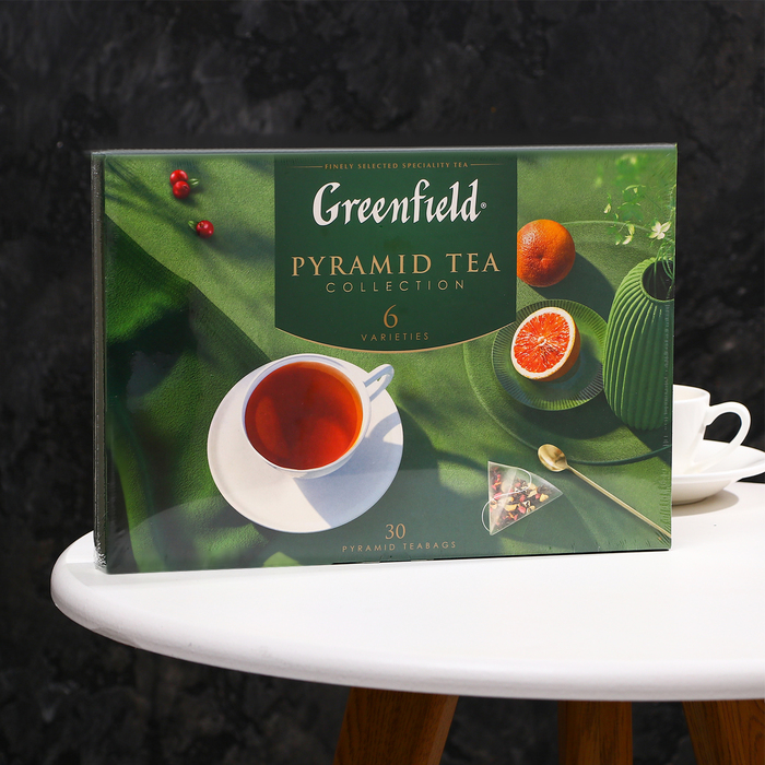 Чай Greenfield "Pyramid Tea Collection" 6 вкусов ассорти, 56 г