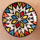 Ляган узбекский Риштанская Керамика «Атлас», d=33 см, разноцветный - Фото 2