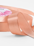 Лента атласная, 20 мм, 91±1 м, цвет розовое золото №146 - Фото 4