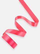 Лента атласная, 25 мм, 23±1 м, неоновая, розовая №14 - Фото 3