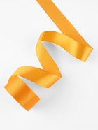 Лента атласная, 40 мм, 23±1 м, жёлто-оранжевая №17 - Фото 3