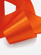 Лента атласная, 40 мм, 23±1 м, оранжевая №164 - Фото 3