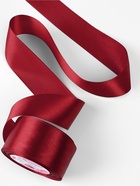 Лента атласная, 50 мм, 23±1 м, бордовая №48 - Фото 3