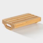 Ёмкости для соусов фарфоровые на подставке из бамбука BellaTenero, 3 предмета: 2 соусника 420 мл, подставка 17×7.2 см, белая - Фото 9