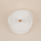 Этажерка - фруктовница круглая SL Home «Тренто», 2 яруса, фарфор, белая - Фото 4