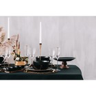 Блюдо фарфоровое для подачи Magistro «Галактика», 27×12.5 см, чёрный - Фото 9