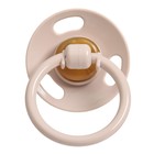 Соска - пустышка латексная классическая, от 0 мес., для детей с малым весом, цвет бежевый - Фото 7