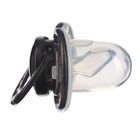 Соска - пустышка силиконовая ортодонтическая M&B, от 12 мес., с колпачком, черный - Фото 5