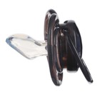 Соска - пустышка силиконовая ортодонтическая M&B, от 12 мес., с колпачком, черный - Фото 6