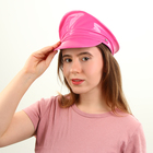 Карнавальная шляпа «Фуражка» розовая, с пайетками, р. 56–58 - Фото 2