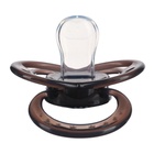 Соска - пустышка силиконовая ортодонтическая M&B «Пингвинчик», от 6 мес., с колпачком, черный - Фото 8