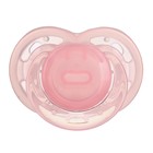 Соска- пустышка ортодонтическая M&B, с колпачком, от 12 мес., розовый - Фото 2