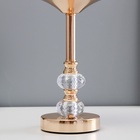 Светильник настольный RISALUX «Кадди» интерьерный, сенсорный, диммер, USB, LED, 3 Вт, 3000-6000К, АКБ, золото, 14×14×36 см - Фото 10