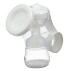 Молокоотсос ручной механический M&B 2 в 1, с бутылочкой для кормления ШГ и соской, 150 мл, белый - Фото 10