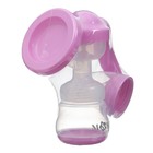Молокоотсос ручной, 2в1 с бутылкой ШГ, 150мл, цвет фиолетовый - Фото 10