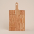 Набор для подачи блюд SL Home «Тренто», на подставке, 4 предмета: 3 ёмкости 500/250 мл, подставка, фарфор, белый - Фото 5