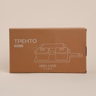 Набор для подачи блюд SL Home «Тренто», на подставке, 4 предмета: 3 ёмкости 500/250 мл, подставка, фарфор, белый - Фото 6