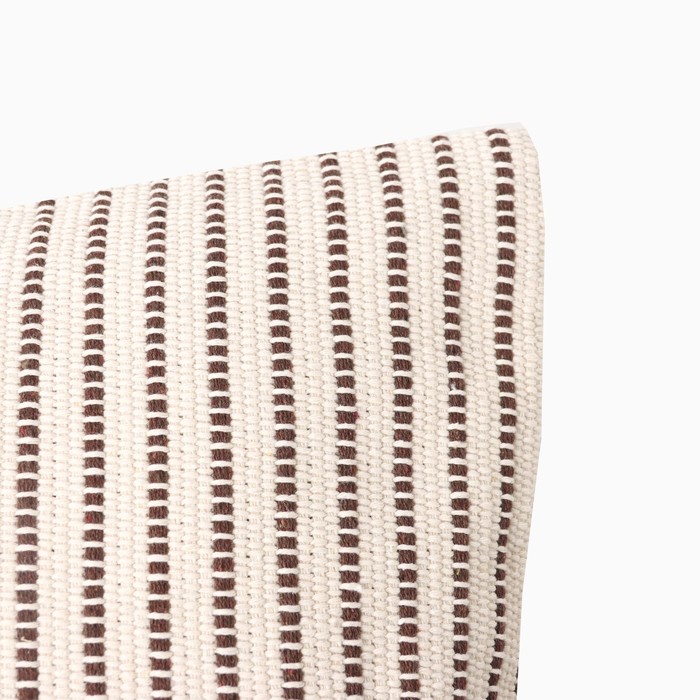 Наволочка декоративная Этель сканди, 45х 45см, цвет коричневый, хлопок