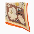 Плиссированный женский платок MINAKU, 70*70, цв.оранжевый - Фото 3