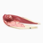 Плиссированный женский платок MINAKU, 70*70, цв.розовый - Фото 1