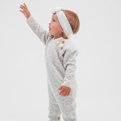 Повязка на голову для девочки «Крошка Я. Бантик», размер 46-48, белая