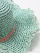 Шляпа для девочки с бантом MINAKU, р-р 52, цв.голубой - фото 809231342