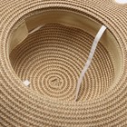 Шляпа для девочки с бантом MINAKU, р-р 52, цв.бежевый - фото 807290376