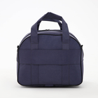 Чемодан на молнии, дорожная сумка, набор 2 в 1, цвет серый - фото 31116872