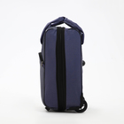 Чемодан на молнии, дорожная сумка, набор 2 в 1, цвет серый - фото 31116865