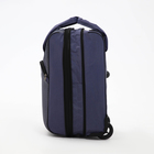 Чемодан на молнии, дорожная сумка, набор 2 в 1, цвет серый - фото 31116866