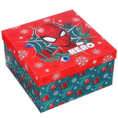 Набор коробок подарочных 5 в 1 «С Новым Годом!», 14×14×8.5 - 22×22×12.5 см