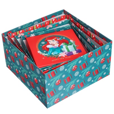 Набор коробок подарочных 5 в 1 «С Новым Годом!», 14×14×8.5 - 22×22×12.5 см