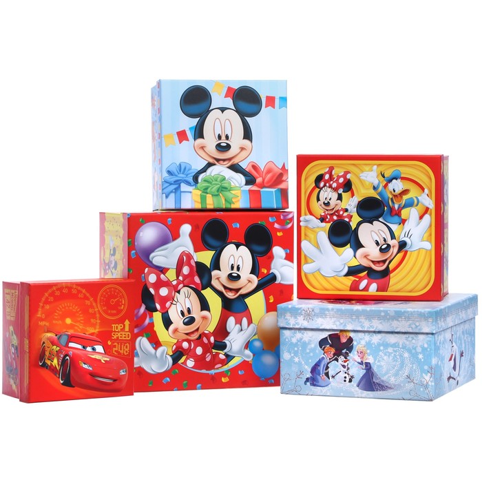 Набор коробок 5 в 1 Disney Праздник - Фото 1