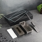 Биокамин настольный, 35×18×15 см, с пламегасителем, чёрный - Фото 2