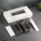 Биокамин настольный 35×18×15 см, с пламегасителем, белый - Фото 2