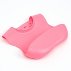 Нагрудник для кормления детский, силиконовый, Mum&baby, 23х4х29, розовый - Фото 5