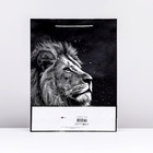 Пакет подарочный "Лев", 33 х 42,5 х 10 см - фото 23779369