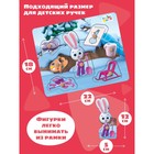 Рамки - вкладыши «Цветняшки. Зимняя прогулка Зайчонка Скок», 7 деталей - Фото 3