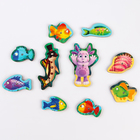 Игра-рыбалка Лунтик «Водные приключения» 10 персонажей, поймай героев удочкой - фото 3937252