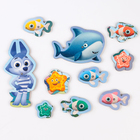 Игра-рыбалка Цветняшки «Подводный мир» 10 персонажей, поймай героев удочкой - фото 3937263