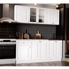 Кухонный гарнитур прямой «Хозяюшка», с столешницей, 1800 мм, цвет акация белая - Фото 1