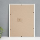 Фоторамка МДФ 30х40 см, №5 "Simple", белая (пластиковый экран) - фото 24510552