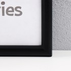 Фоторамка МДФ 21х30 см, №5 "Simple", чёрный (пластиковый экран) 9901561